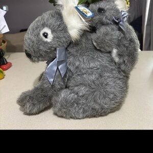 Kellytoy 12” X 13” Mamma Koala Bear And Baby With Tags Vintage